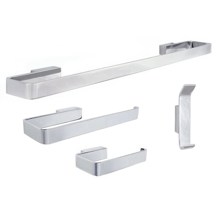 Sure-Loc Hardware Sure-Loc Hardware Vlora Solid Brass 30 Towel Bar, Satin Brass VR-TB30 SB